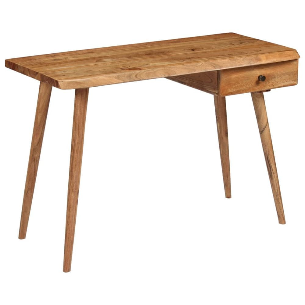 Petromila vidaXL Písací stôl, masívne akáciové drevo 110x50x76 cm